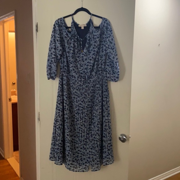 Michael Kors cold shoulder long dress - Picture 1 of 5